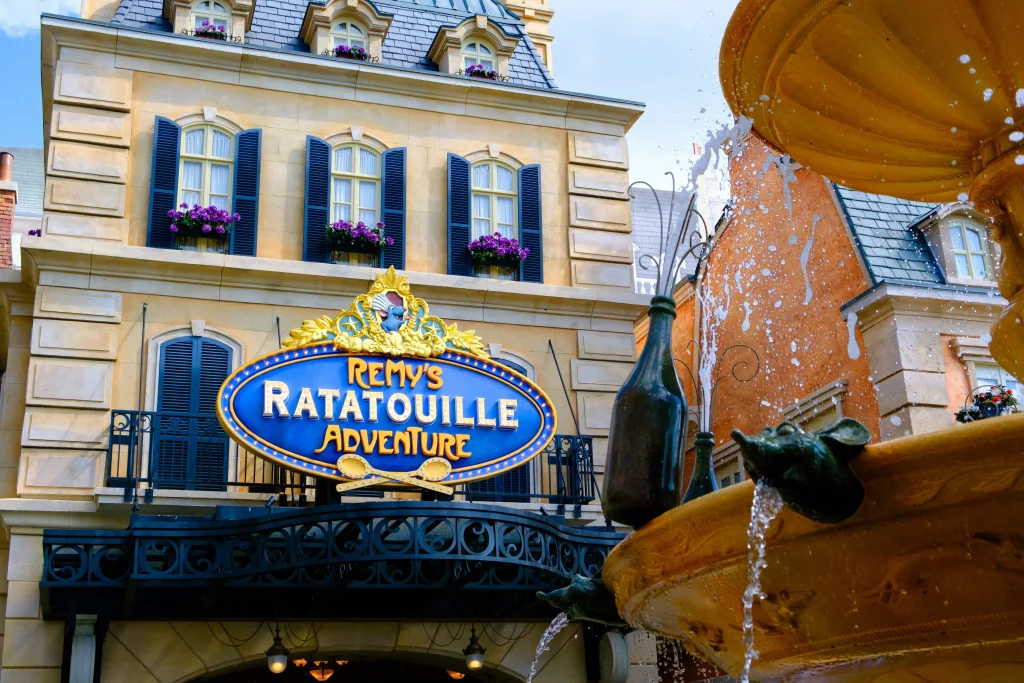 ディズニーリゾートのレストラン入口