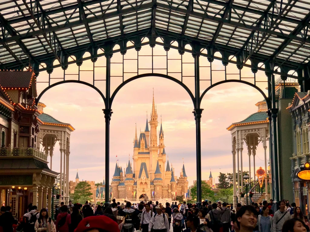 ディズニーリゾート内の風景