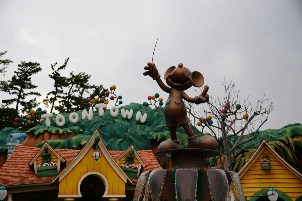 ディズニーリゾートのトゥーンタウン